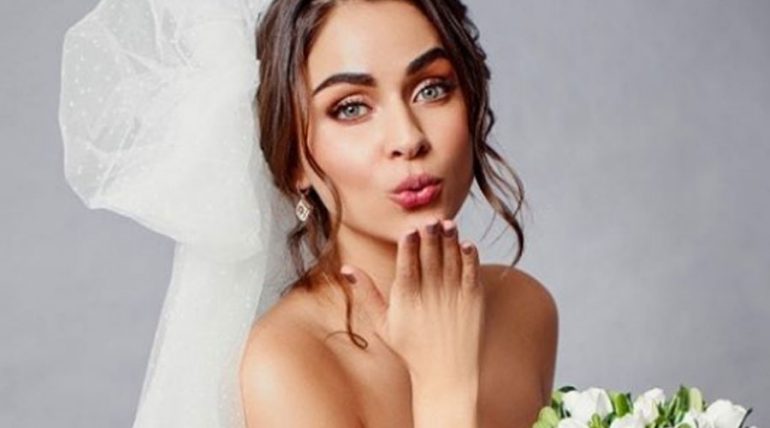 Claudia Martín presume vestido de novia - TVyNovelas México
