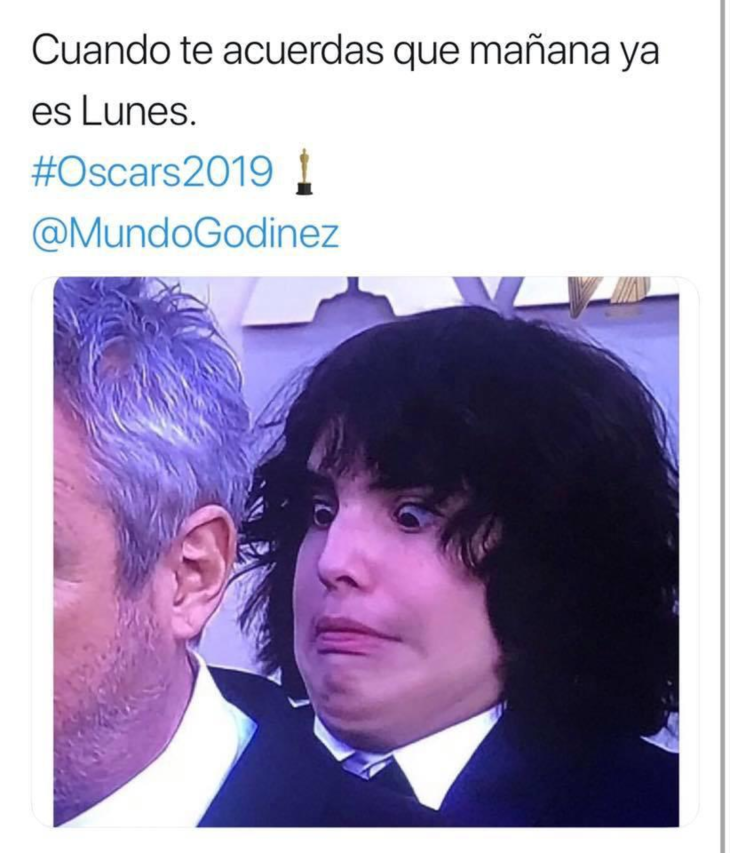 Critican caras de Olmo, hijo de Alfonso Cuarón, en los Oscar; el joven es autista