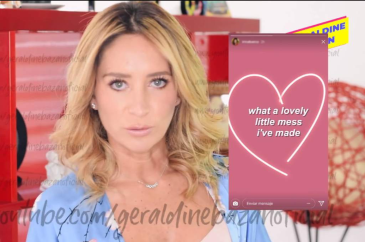 ¿Estos son los post que habrían alertado a Geraldine Bazán?