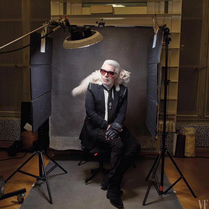 Ella es la heredera de la fortuna de Karl Lagerfeld