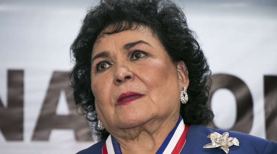 Carmen Salinas arremete contra los incrédulos del Covid-19. Foto: Archivo
