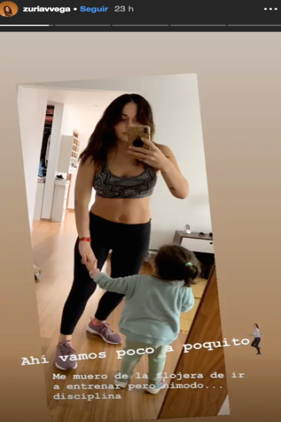 Zuria Vega. Foto: Instagram Stories