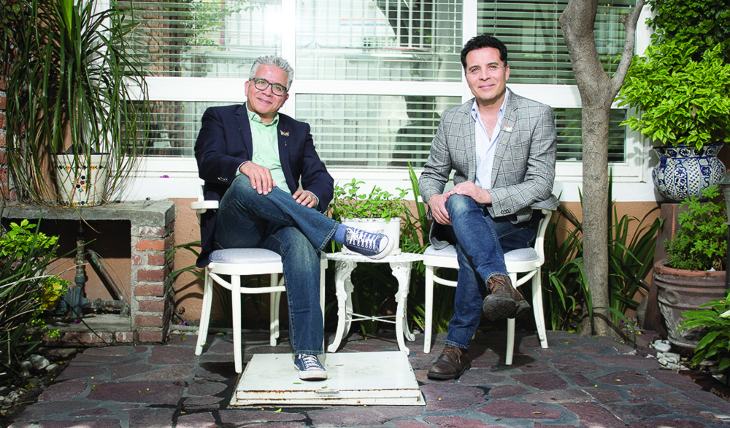 Felipe Nájera y Jaime Morales. Foto: Cortesía
