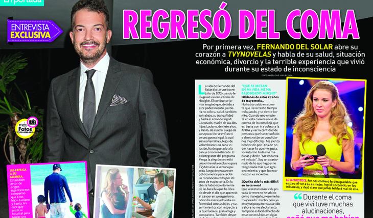 Fernando del Solar. Foto: Archivo TVyNovelas