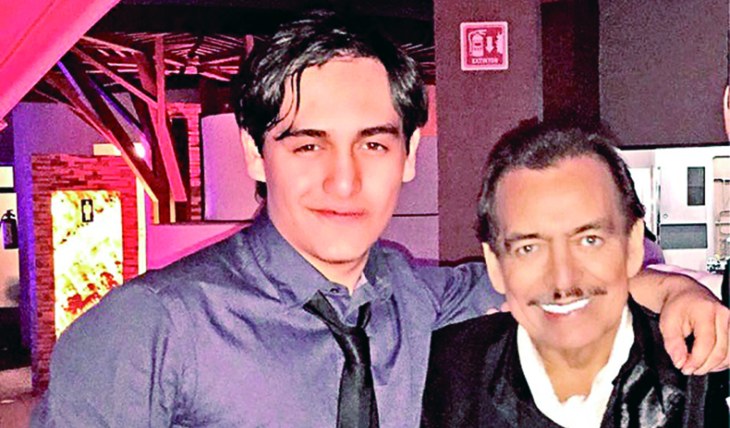 Julián Figueroa y Joan Sebastian. Foto: Instagram