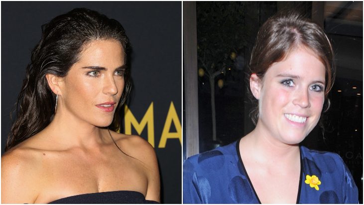 Karla Souza y la princesa Eugenie | Foto: Getty Images