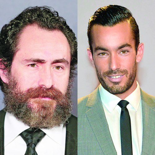 Demián Bichir y Aarón Díaz. Fotos: Archivo