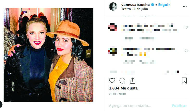 Vanessa Bauche. Foto: Instagram Vanessa Bauche