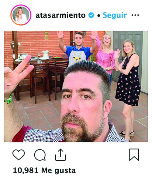Atala y Rafa Sarmiento. Foto: Instagram