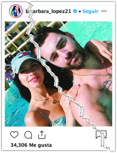 Bárbara López y Gonzalo Peña. Foto: Instagram