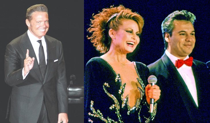 Luis Miguel, Rocío Durcal y Juan Gabriel. Foto: Archivo