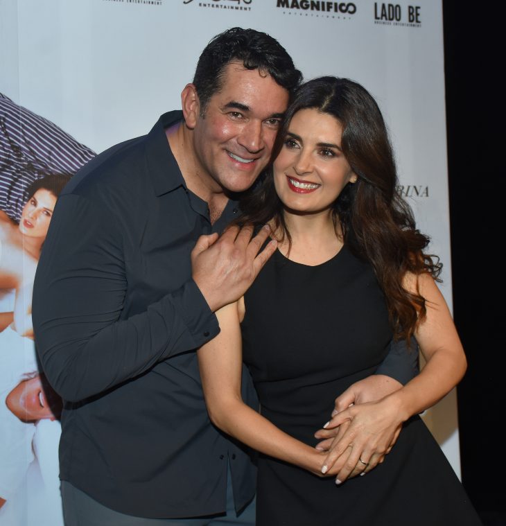 Eduardo Santamarina y Mayrín Villanueva | Foto: Getty Images