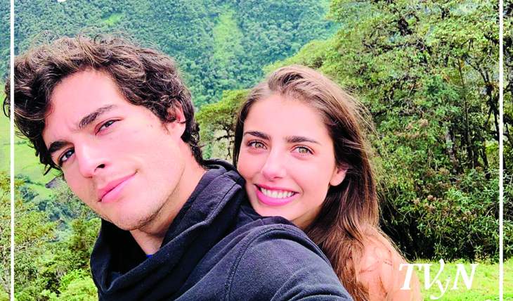 Michelle Renaud y Danilo Carrera. Foto: IG Michelle Renaud
