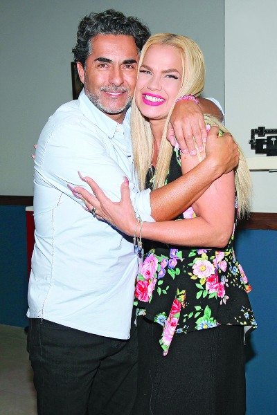 Niurka Marcos y Raúl Araiza en Alma de ángel. Foto: José Luis Ramos