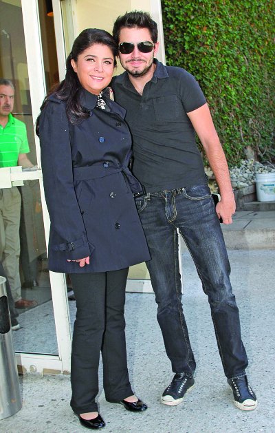 Victoria Ruffo y José Eduardo Derbez. Foto: José Luis Ramos