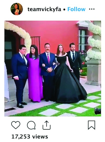 XV años de la hija de Victoria Ruffo. Foto: Instagram
