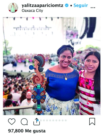 Yalitza Aparicio. Foto: Instagram