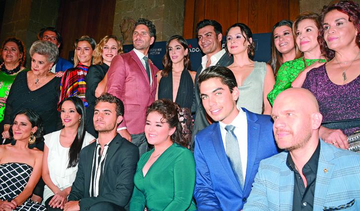 Elenco La Usurpadora. Foto: Ricardo Cristino