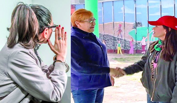 Yolanda Andrade y Juana Barraza, alias “La Mataviejtas”. Foto: Cortesía Consecuencias