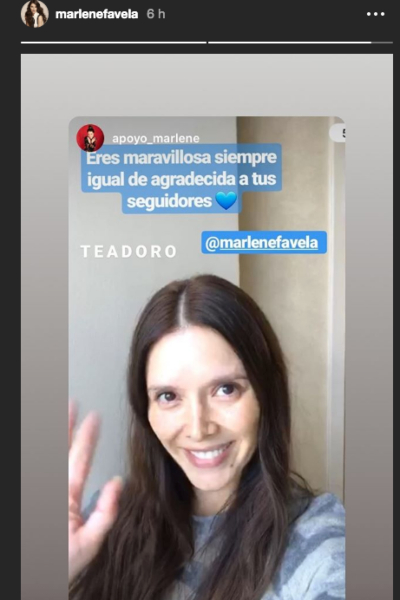Marlene Favela. Captura de pantalla Instagram @marlenefavela