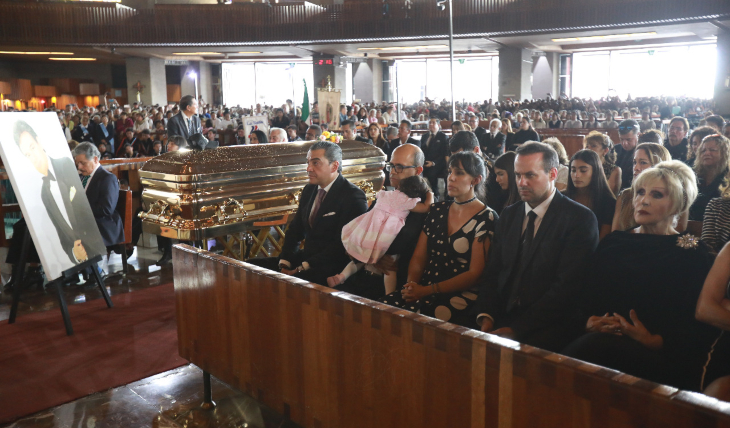 Misa en memoria de José José en la Basilica de Guadalupe. Foto: Héctor García