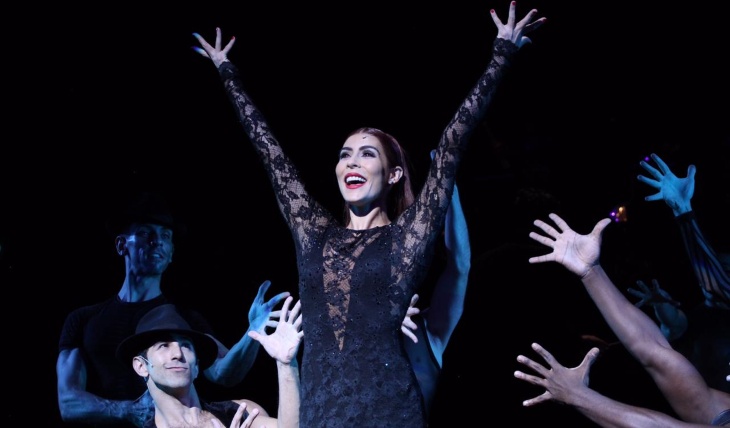 María León en Chicago el musical. Foto: Edson Vázquez