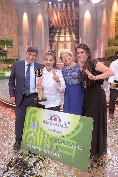 Carmen Miranda, ganadora de MasterChef La Revancha. Foto: Cortesía