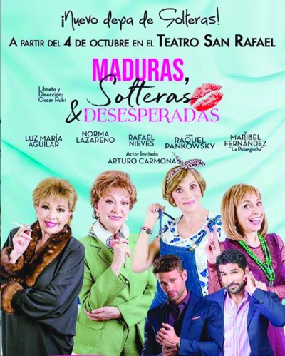 EN CARTELERA. En esta comedia, que se presenta en el Teatro San Rafael. Foto: Cortesía
