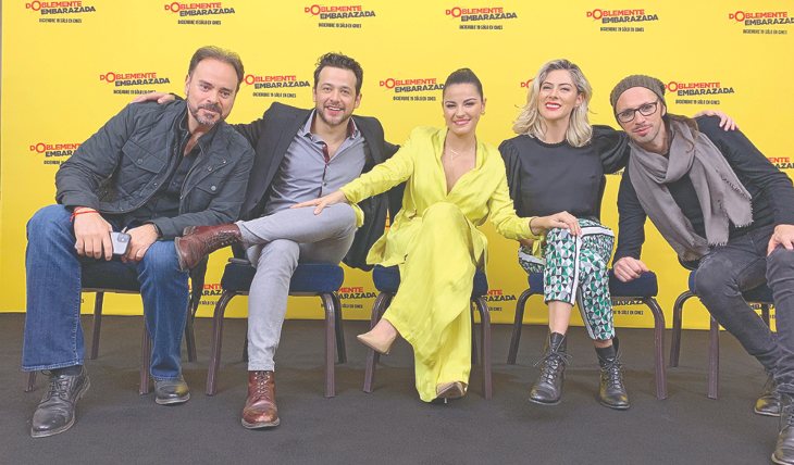 Maite debuta como productora de cine con la cinta Doblemente embarazada. Foto: Salvador Franco