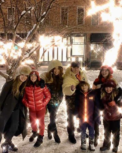 Thalía y familia. Instagram
