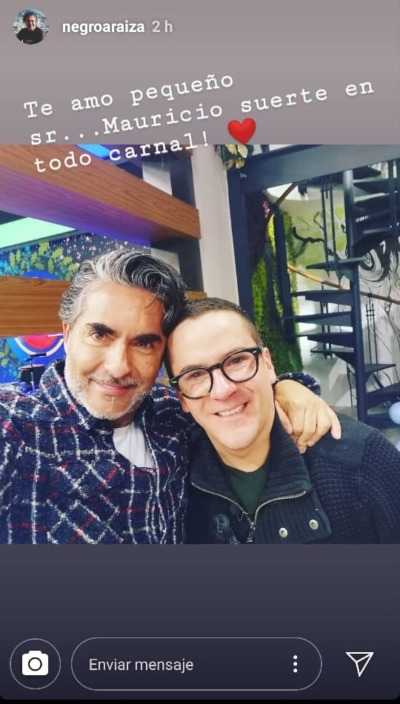 Mauricio Mancera y Raúl Araiza. Foto: Instagram
