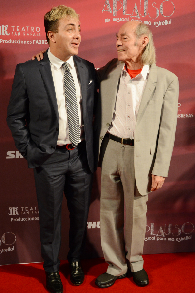 Cristian Castro y Manuel 'El Loco' Valdés. Foto: Ricardo Cristino