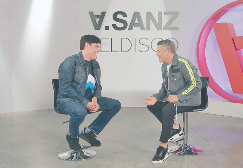 Jessie Cervantes y Alejandro Sanz | Foto: cortesía Jessie Cervantes