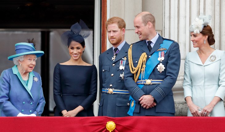 Familia Real británica. Foto: Getty Images