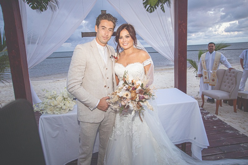 Mariana Echeverría y Óscar Jiménez | Foto. Cortesía