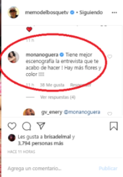 Mónica Noguera. Foto: Instagram