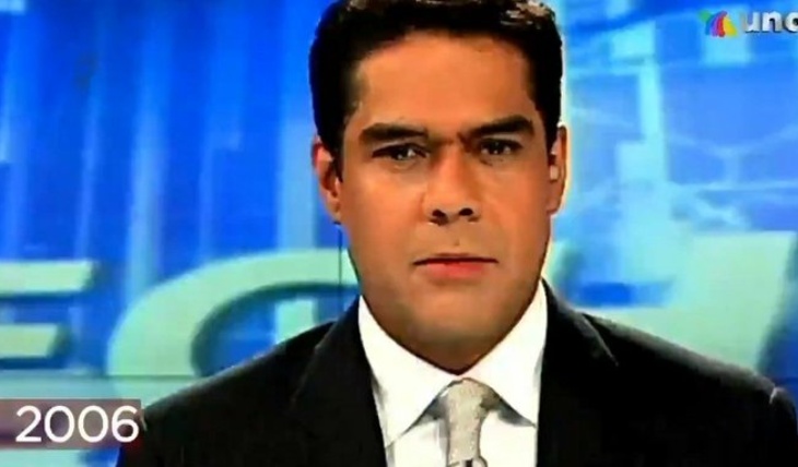 Javier Alatorre sin bigote, en el 2006. Captura de pantalla