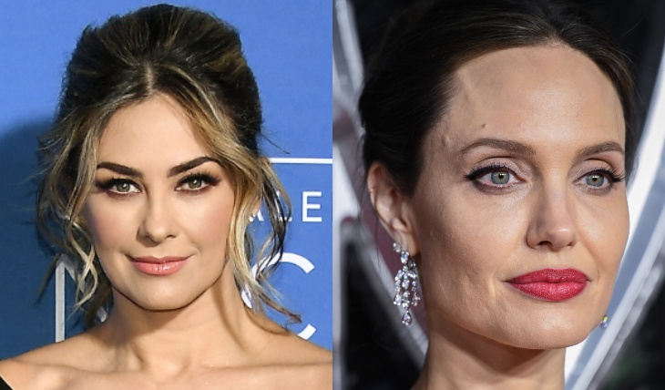 Aracely Arámbula / Angelina Jolie. Getty Images