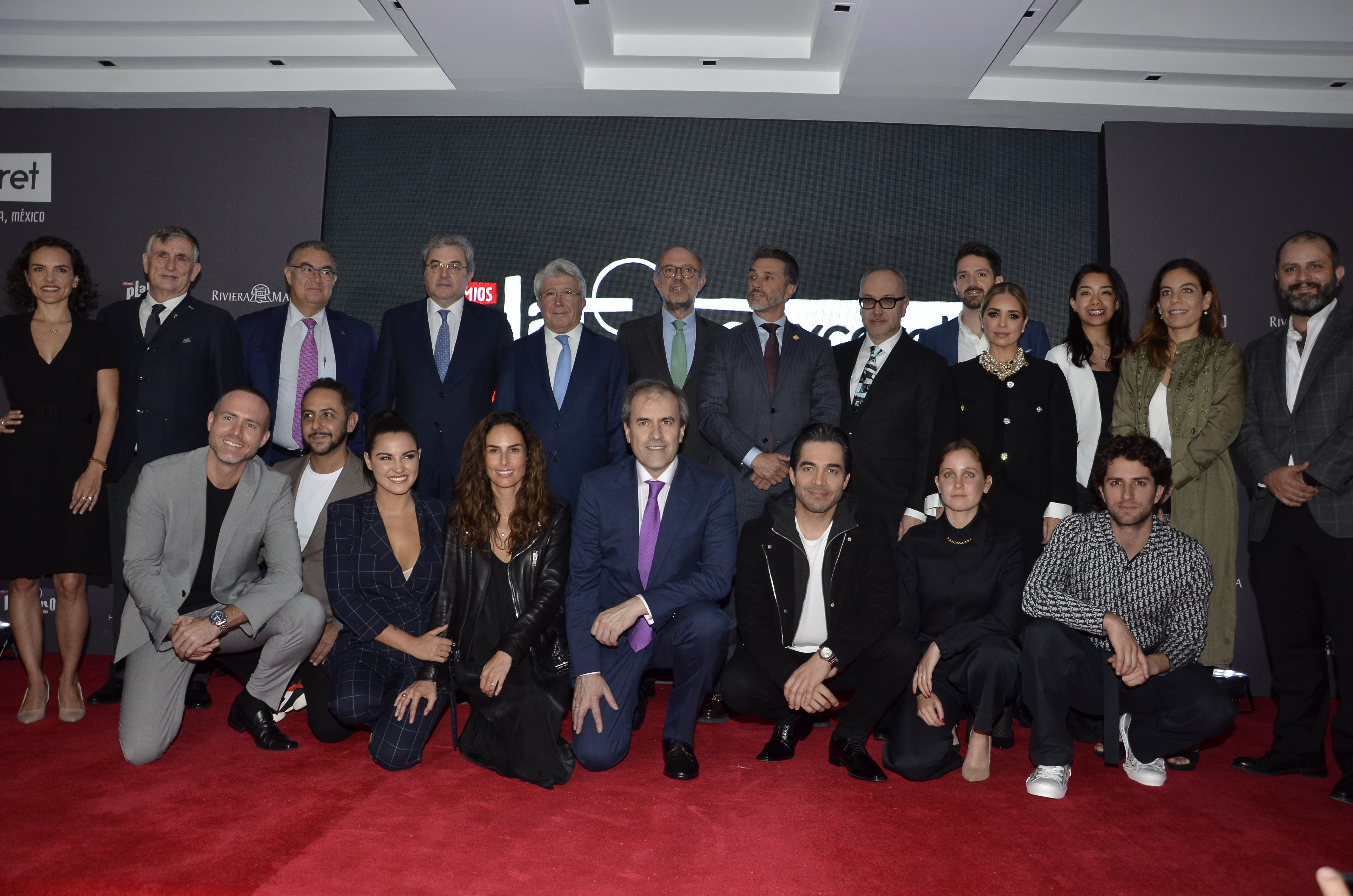 Invitados de presentación Premios Platino Xcaret 2020 / Fotografía de Javier Arellano
