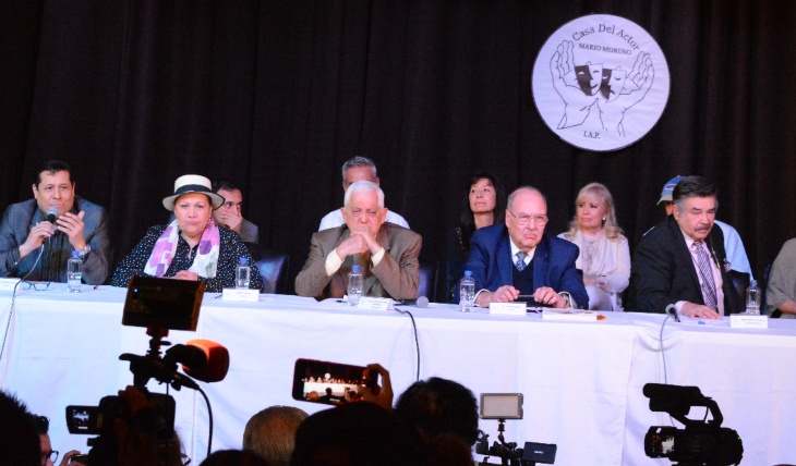Miembros del Patronato de la Casa del Actor Mario Moreno, IAP. Foto: Rubén Espinosa