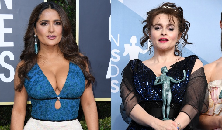 Salma Hayek / Hellena Bonham Carter. Fotos: Getty Images