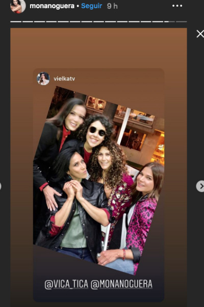 Mónica Noguera y Vica Andrade. Foto: Instagram