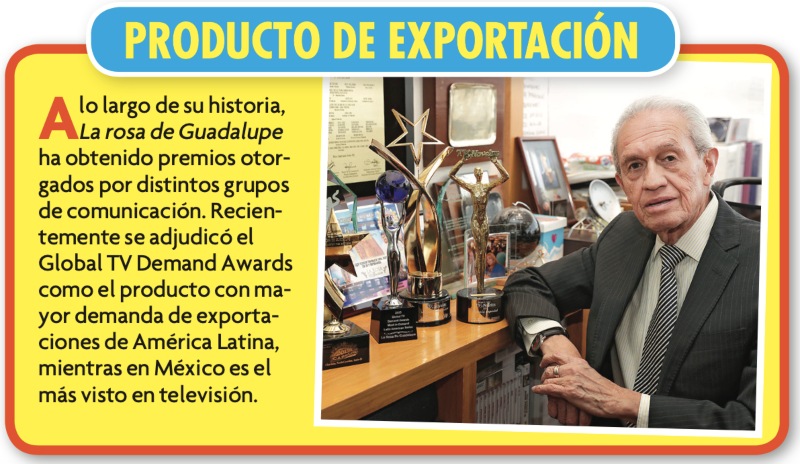 Miguel Ángel Herros, productor de La Rosa de Guadalupe | Foto: José Luis Ramos