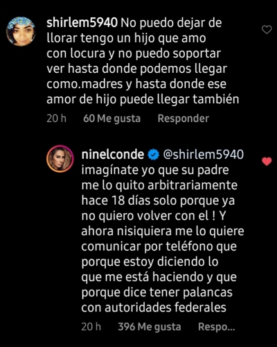 Captura de pantalla Instagram