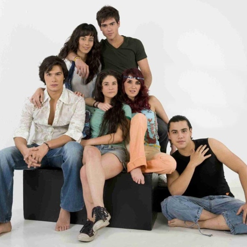 Brandon Peniche, Esmeralda Pimentel, Pablo Lyle, Christina Mason, DulceMaría, Carlos Speitzer. Foto: Archivo