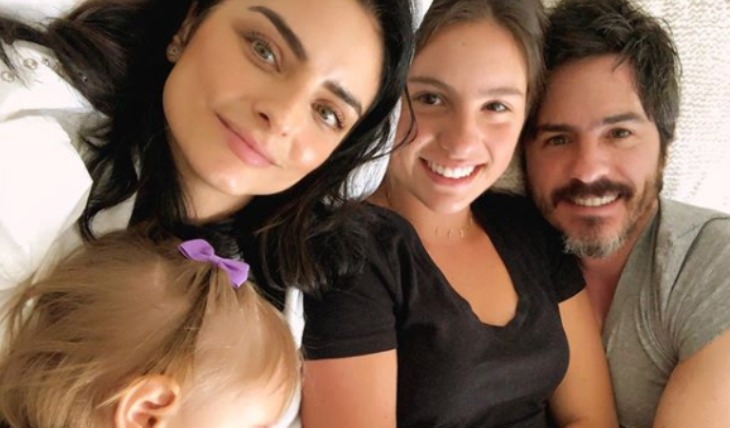Kailani, Aislinn, Lorenza y Mauricio. Foto: Instagram