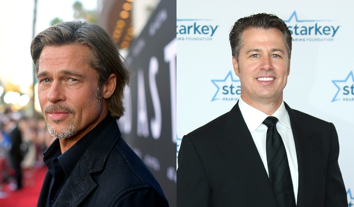 Brad y Doug. Fotos: Getty Images