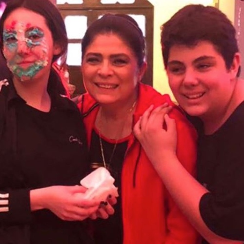 Victoria Ruffo, Anuar y Vicky. Foto: Instagram