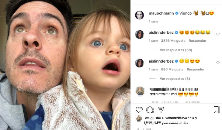 Mauricio Ochmann y Kailani. Foto: Instagram