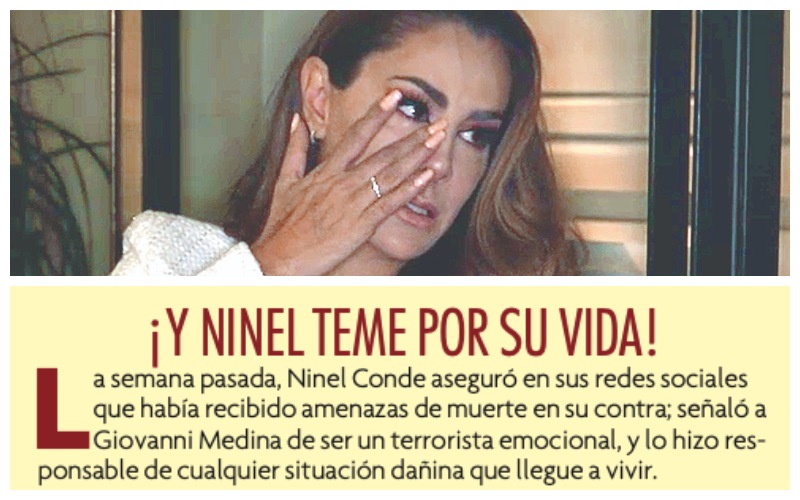 Gustavo Adolfo Infante denuncia amenazas del ex de Ninel Conde, Giovanni Medina
